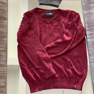 Pacsun Lira Original Burgandy Sweater
